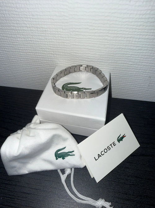 Bracelet Lacoste Metropole Acier Inoxydable – Homme Élégant | Livraison France Ma boutique