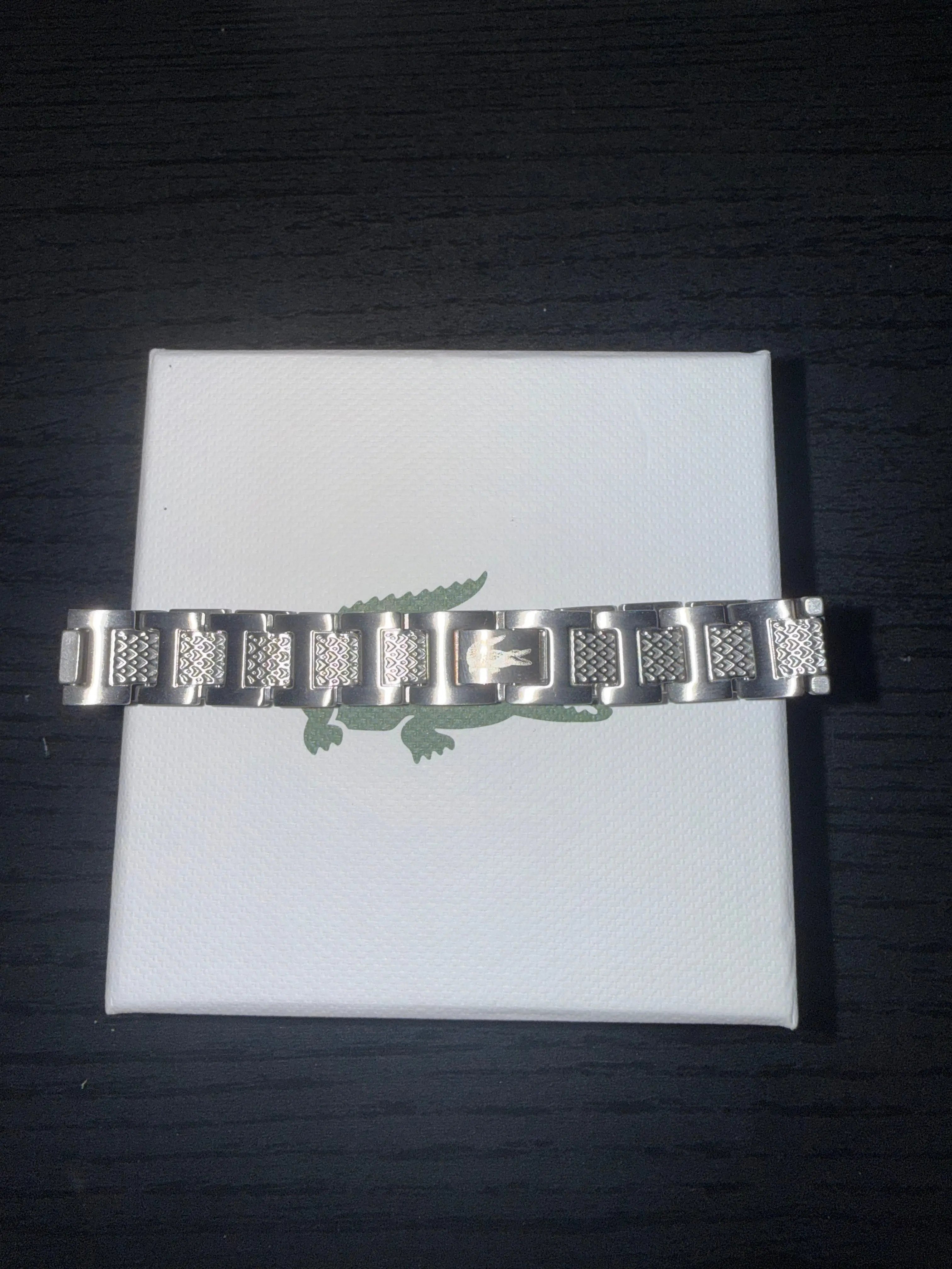 Bracelet Lacoste Metropole Acier Inoxydable – Homme Élégant | Livraison France Ma boutique